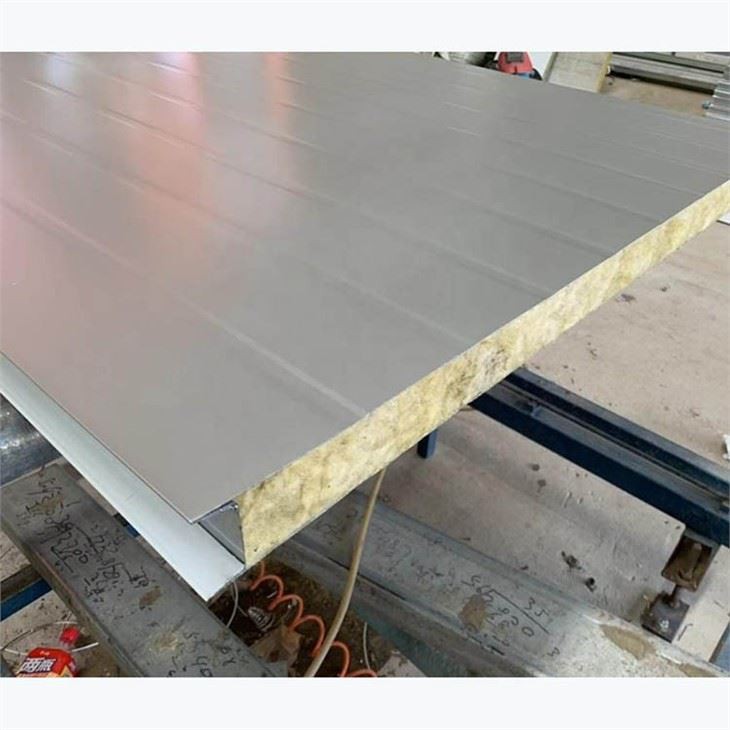  Rockwool Sandwich Panel For Wall Roof Cleanroom Factory Price